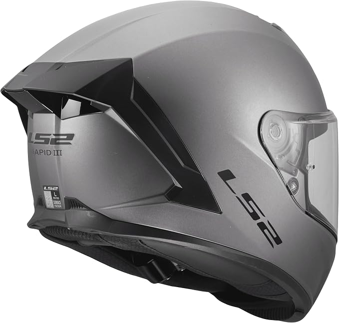 Casco Integral LS2 Rapid III Titanium Mate FF820
