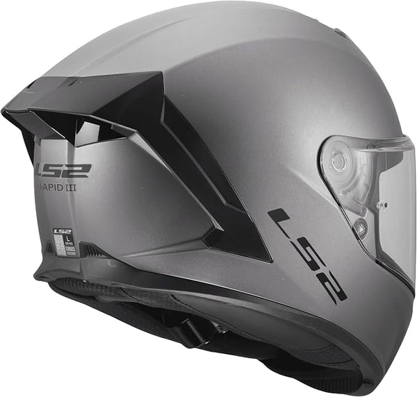 Casco Integral LS2 Rapid III Titanium Mate FF820