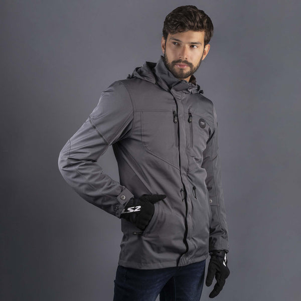 Chamarra De Moto Ls2 Rambla Evo Gris