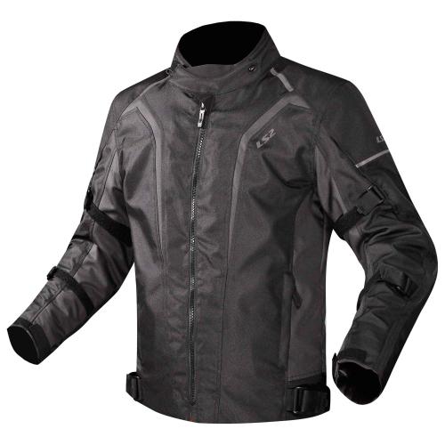 Chamarra Deportiva Ls2 Negro Sepang Textil