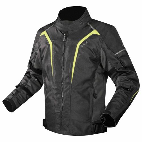 Chamarra Deportiva Ls2 Negro Amarillo Sepang Textil