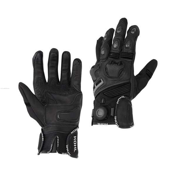 GUANTES VEL KOHL PREDATOR NEGRO PIEL