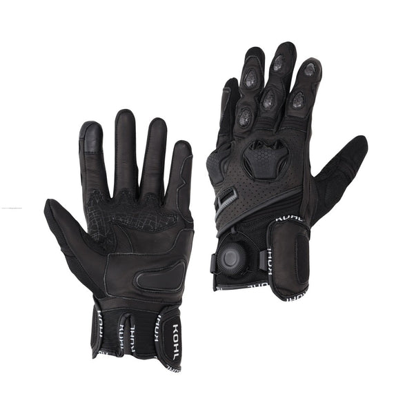 GUANTES VEL KOHL PREDATOR AIR NEGRO PIEL