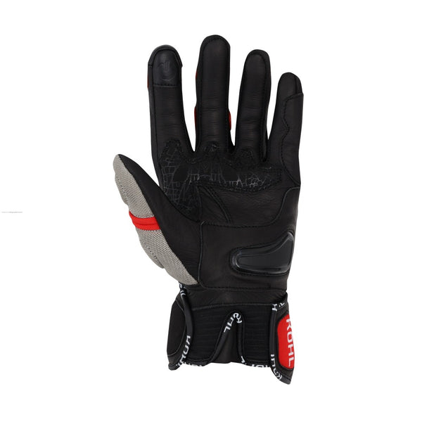 GUANTES VEL KOHL PREDATOR AIR NGO/BCO/ROJ PIEL