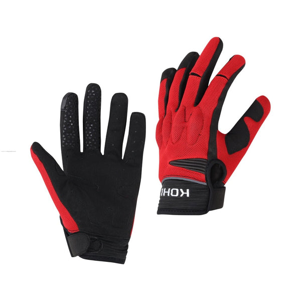 GUANTES VEL KOHL IGNIS ROJ/NGO TEXTIL