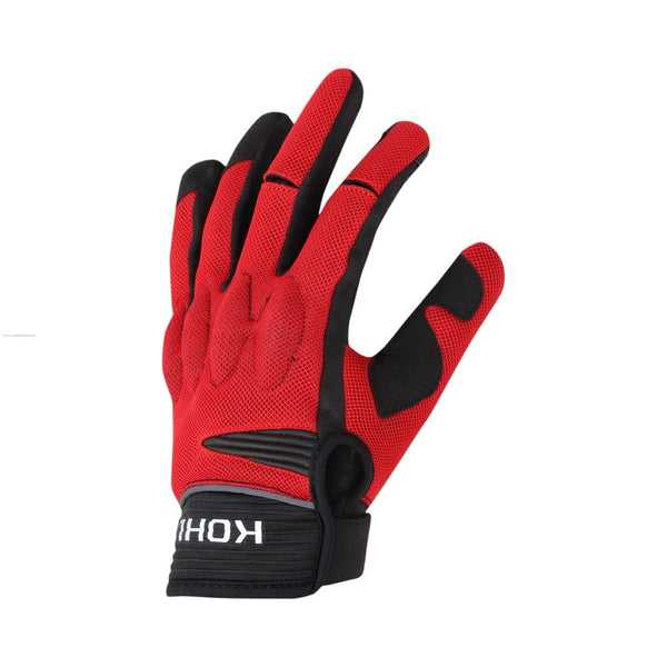 GUANTES VEL KOHL IGNIS ROJ/NGO TEXTIL