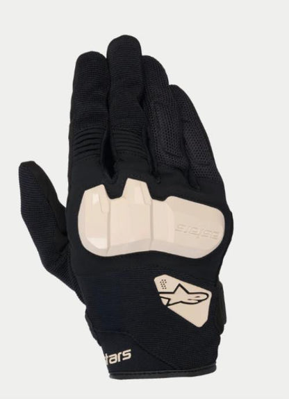 Guantes Alpinestars para mujer Chrome Beige Negro