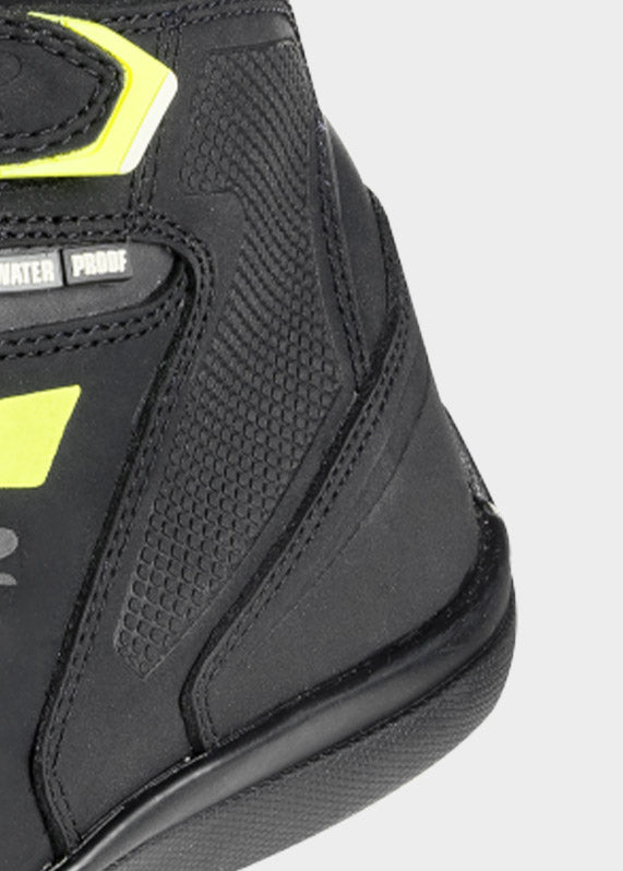 BOTAS LS2  GARRA IMPERMEABLE NEGRO AMARILLO