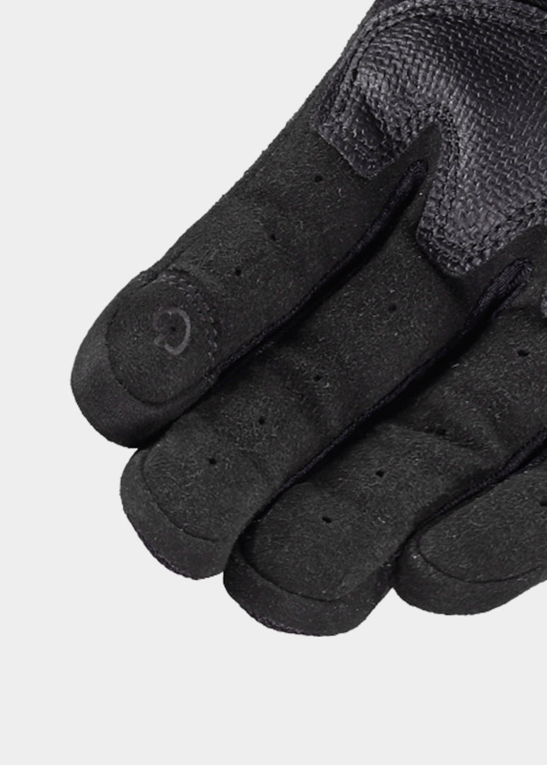 Guantes Ls2 Vel Atom Negro con Amarillo