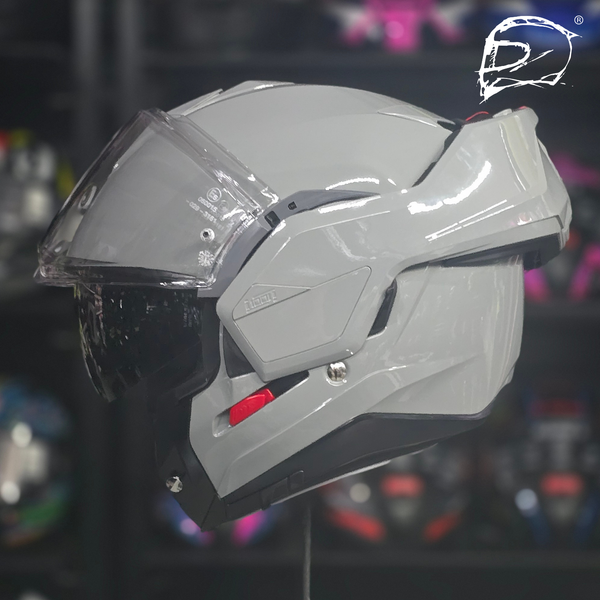 Casco Abatible Hjc I100 Gris 180 Grados