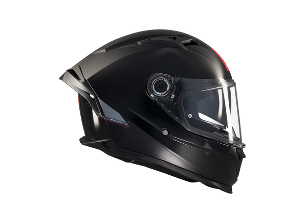 Casco MT Braker A1 Sv Solid Negro Brillo