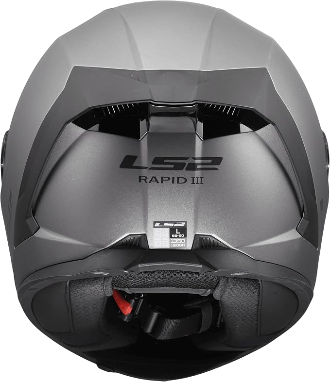 Casco Integral LS2 Rapid III Titanium Mate FF820