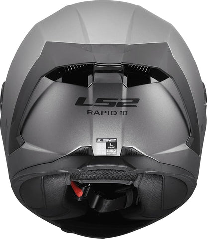 Casco Integral LS2 Rapid III Titanium Mate FF820