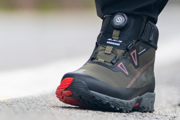 BOTAS LS2 NEGRO TREKKER IMPERMEABLE VERDE