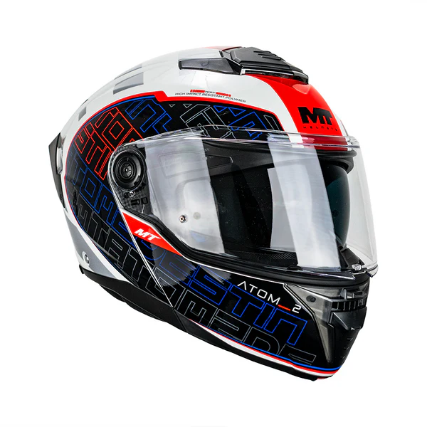 Casco MT Atom 2 SV Destiny Gris C5 Brillo