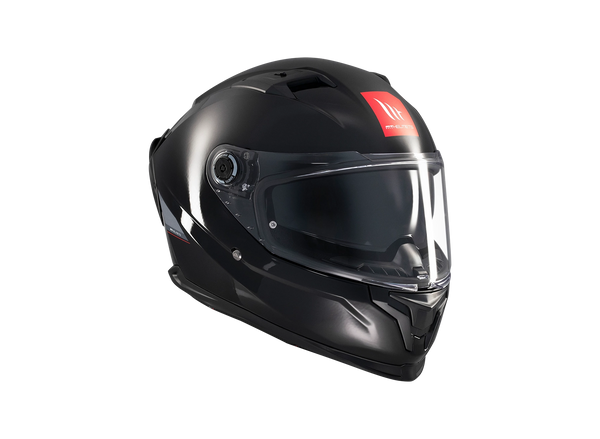 Casco MT Braker A1 Sv Solid Negro Brillo