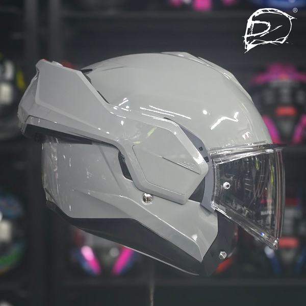 Casco Abatible Hjc I100 Gris 180 Grados