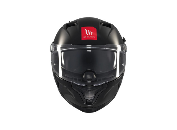 Casco MT Braker A1 Sv Solid Negro Brillo