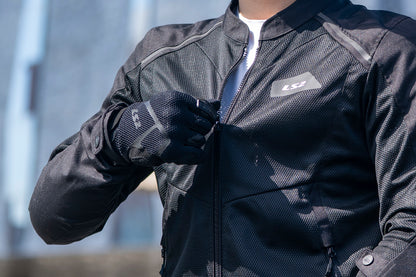 Guantes Ls2 Vel Ray II Negro