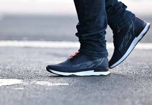 BOTAS LS2 AZUL/NARANJA ACRUX