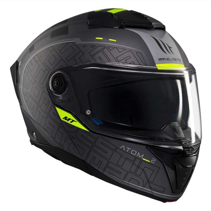 mt atom helmets MT- SV- A5 Matt Red- FLIPUP Helmet Biker's Pad available with a micrometric closure MT ATOM 2 SV 2024
