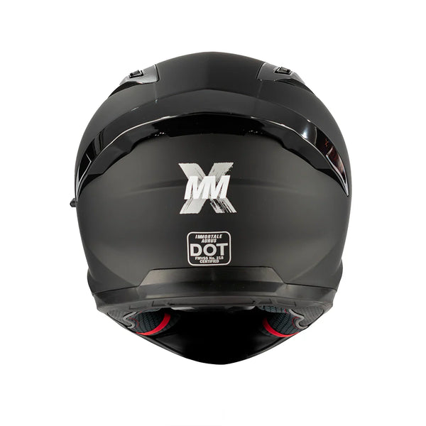 CASCO IMMORTALE AURUS NEGRO VISOR IRIDIUM VERDE