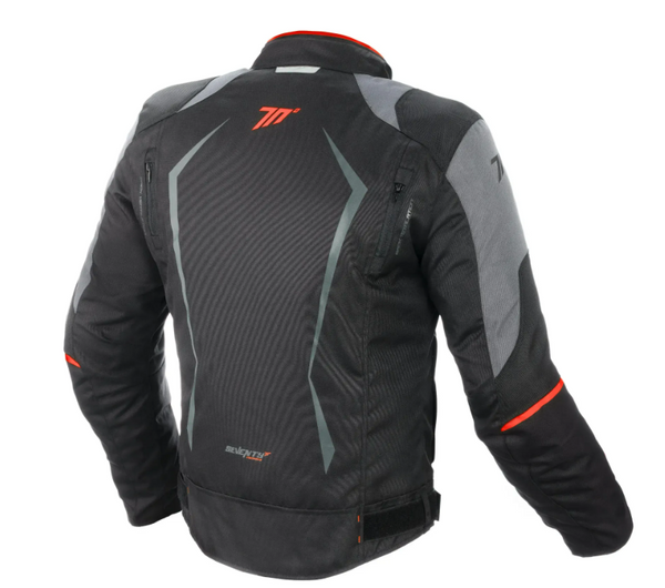 Chamarra SD - JR47 Seventy Racing Hombre Negra/Rojo