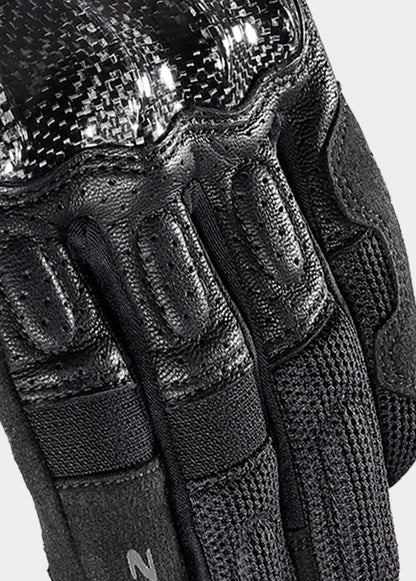 Guantes Ls2 Vel Atom Negro con Amarillo