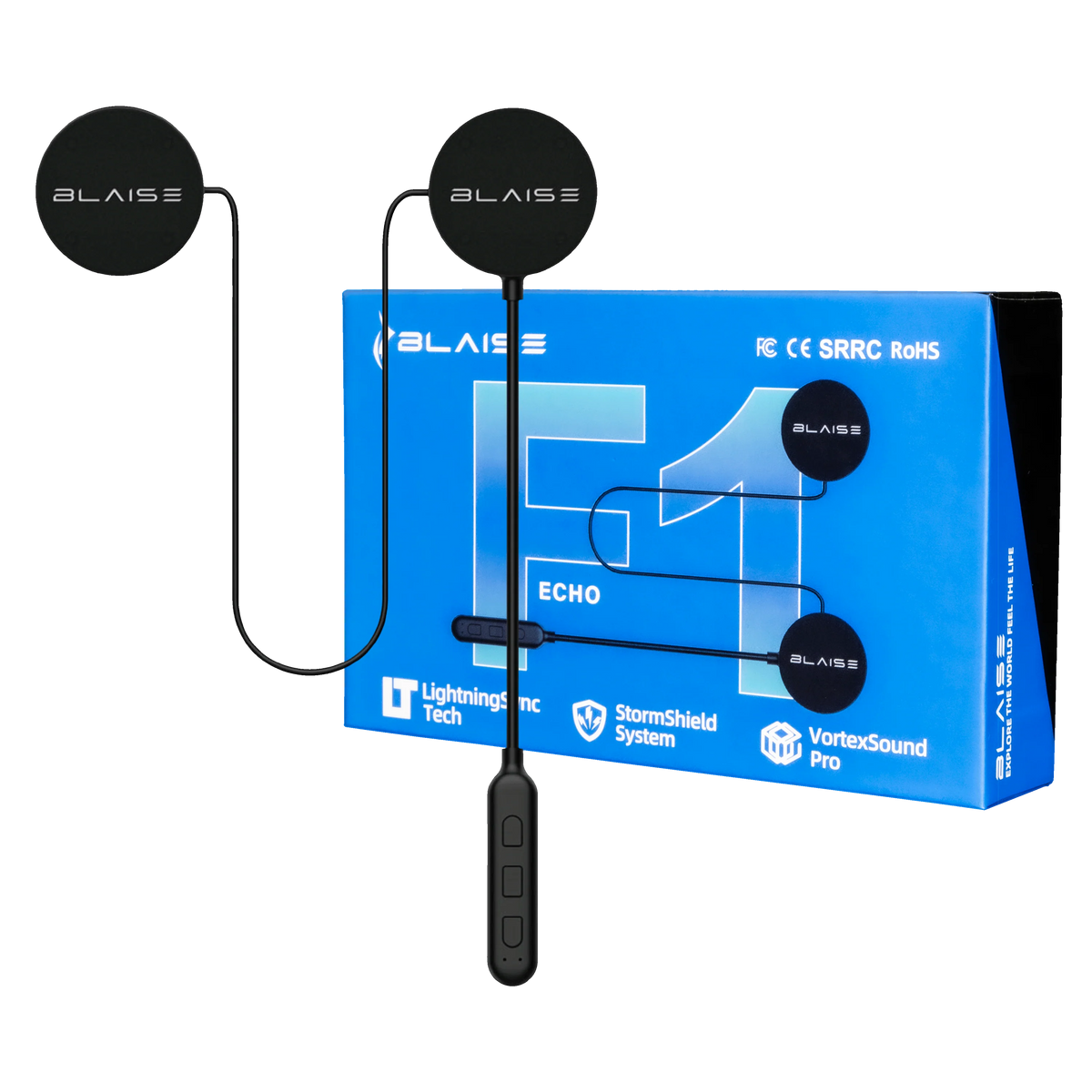 Blaise By F1 Manos Libres Para Moto Bluetooth