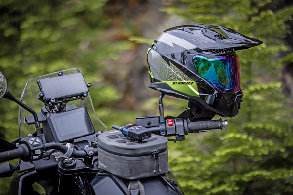 Casco Integral Joe Rocket Rkt 400 Ballistic Amarillo Neon