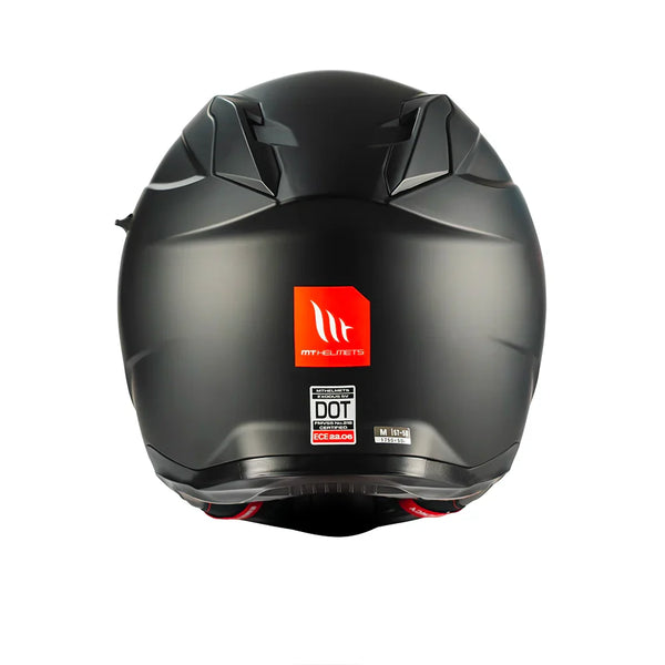 Casco Abatible MT Exodus SV A1 Negro Mate
