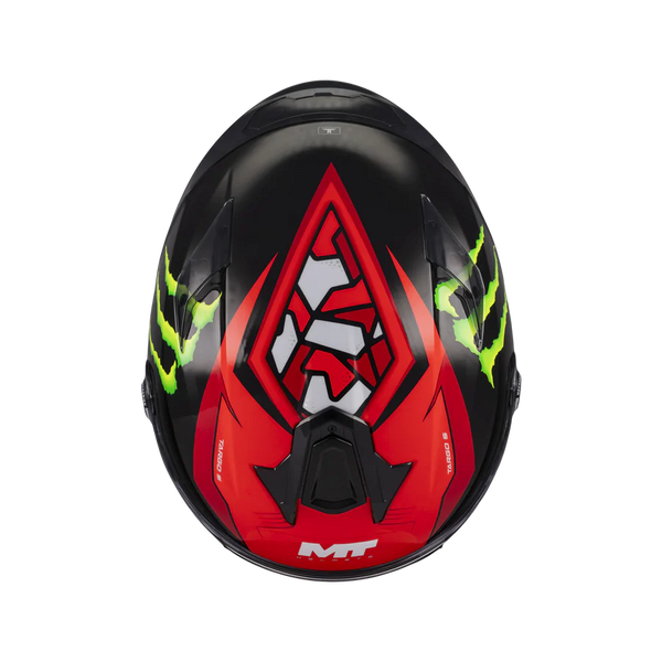 Casco Integral Mt Targo S Piqueras B5 Brillo+Pantalla Oscura