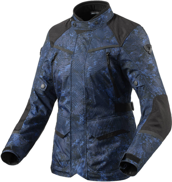 Chamarra De Mujer Revit Voltiac 3 H2O Camo Blue