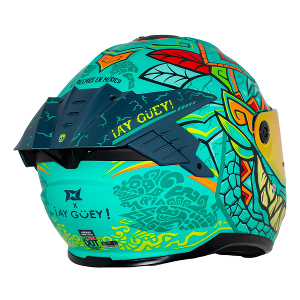 Casco Integral Axxis Hawk A6 Ay Guey Balam