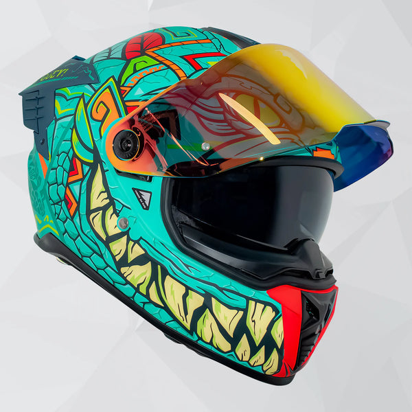 Casco Integral Axxis Hawk A6 Ay Guey Balam