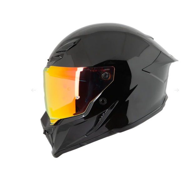Casco Integral Joe Rocket Rkt 240 Ion Negro Brillo