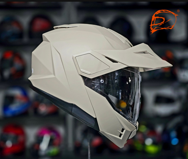 Casco Abatible HJC I80 Adventure Beige Mate