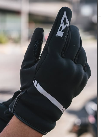Guantes Impermeables y para frio R7 4331 Negro Amarillo