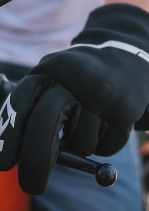 Guantes Impermeables y para frio R7 4331 Negro Amarillo