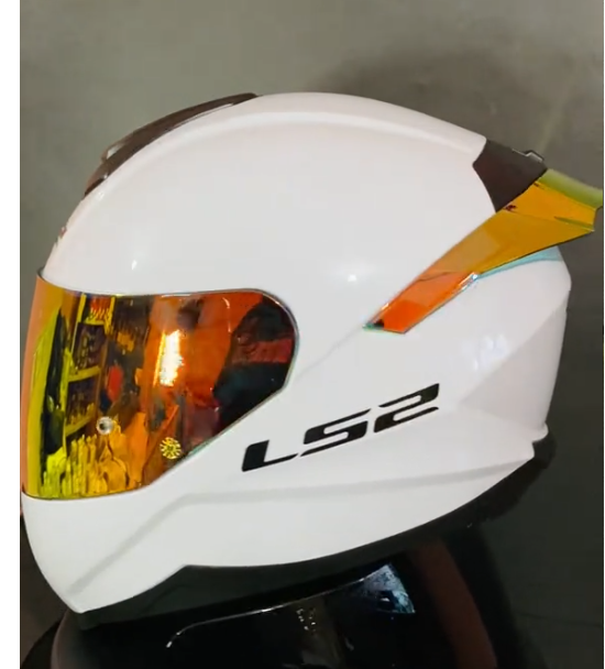 Casco Integral LS2 Flash II con intercomunicador Blanco Brillo FF802