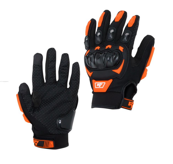 GUANTES VEL RACING NARANJA R7-2 TOUCH