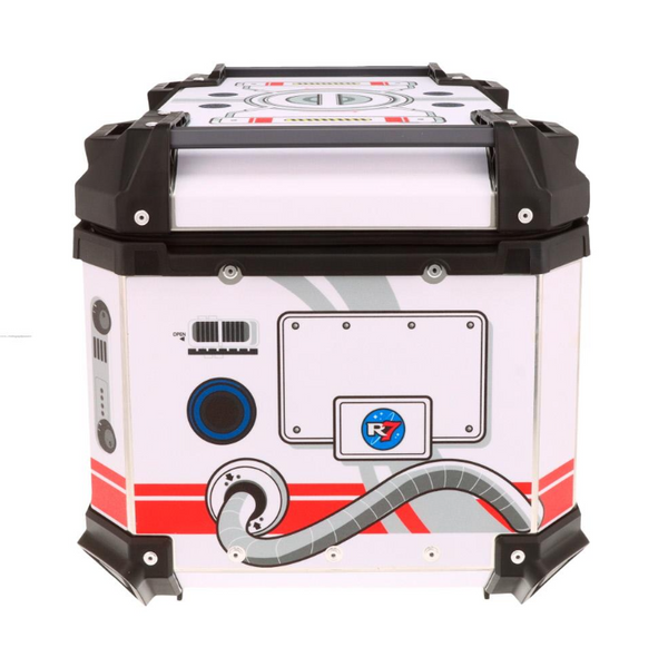 BAUL TRASERO MOTOCICLETA R-702 SPACE ALUMINIO 45 LTS