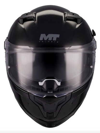 Casco Mt Helmets Braker A1 Negro Brillo
