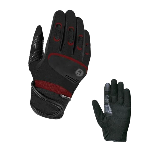 Guantes Immortale Orbio Hombre Negro / Rojo