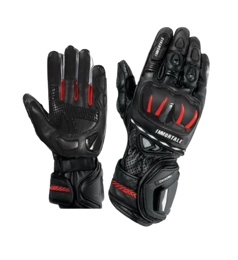 Guantes Immortale Ignio Hombre Negro / Rojo