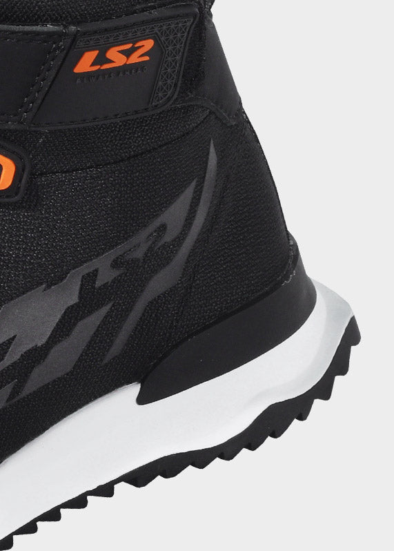 BOTAS LS2 NEGRO/NARANJA ACRUX