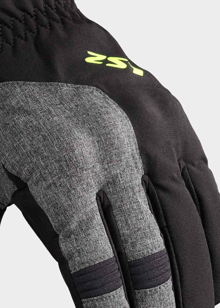 Guantes Ls2 Urbs II Touring Impermeables Negro Gris Amarillo
