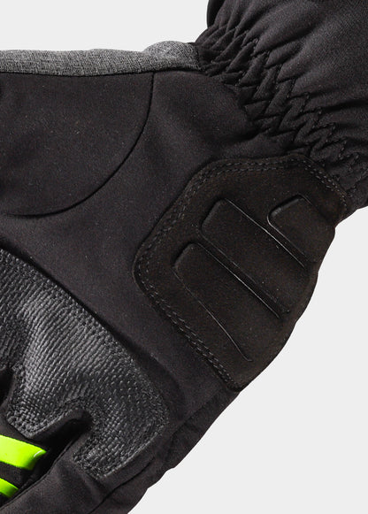 Guantes Ls2 Urbs II Touring Impermeables Negro Gris Amarillo