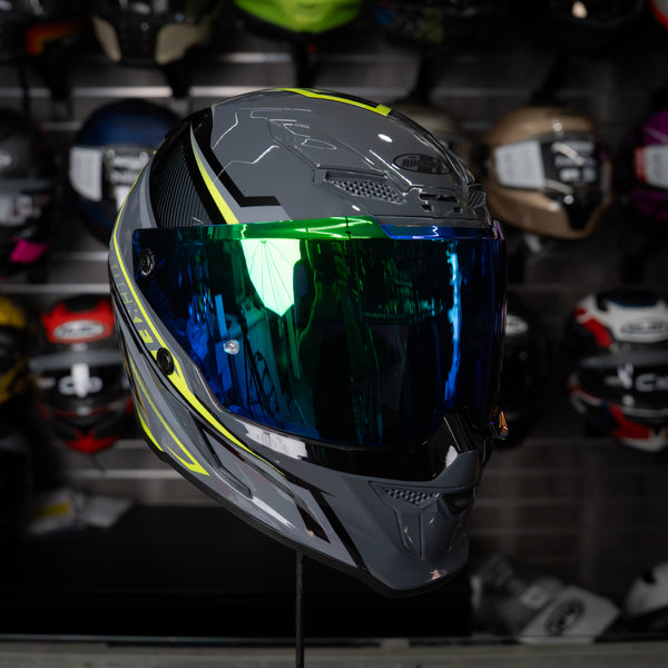 Casco Integral Joe Rocket Rkt 240 Mission Neon Brillo