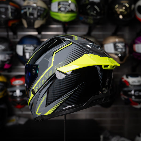 Casco Integral Joe Rocket Rkt 240 Mission Neon Brillo